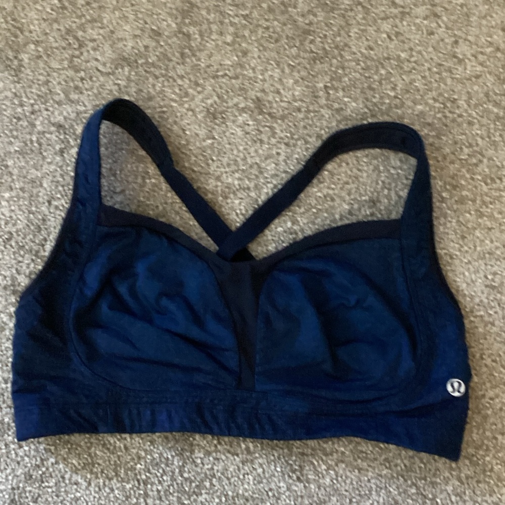 lululemon athletica Blue Sports Bra